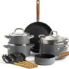 GreenPan Mayflower Pro Pannenset - 10-delig - Grijs - Inductie - PFAS-vrij -Greenpan 1200x1061
