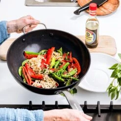 GreenPan Copenhagen Wok Met Extra Handvat 30cm/4.8L -Greenpan 1200x1200 122