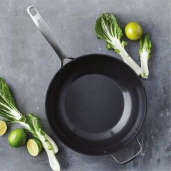 GreenPan Copenhagen Wok Met Extra Handvat 30cm/4.8L -Greenpan 1200x1200 129