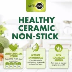 Greenpan Torino Keramische Hapjespan - 28 Cm - Met Glazen Deksel -Greenpan 1200x1200 23