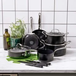 GreenPan Barcelona Infinity Pro Koekenpannenset - 3-delig - Zwart - Inductie - PFAS-vrij -Greenpan 1200x1200 411