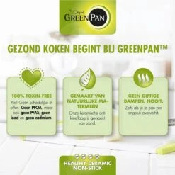 GreenPan Brussels Hapjespan Met Deksel - Ø24 Cm - Keramisch - Inductie -Greenpan 1200x1200 423