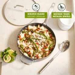 GreenPan Copenhagen Stoofpan Met Deksel En Extra Handvat 28cm/4.3L -Greenpan 1200x1200 74