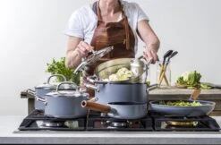 GreenPan Mayflower Pro Pannenset - 10-delig - Grijs - Inductie - PFAS-vrij -Greenpan 1200x789