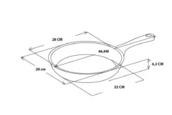 GreenPan Memphis Koekenpan 28cm - Zwart - Inductie - PFAS-vrij -Greenpan 1200x800 15