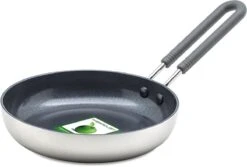 GreenPan Mini Koekenpan 14cm - Zilver - Inductie - PFAS-vrij -Greenpan 1200x811