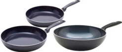 Greenpan 35 GreenPan Torino Keramische Koekenpannenset 24 + 28 Cm + Wokpan 28 Cm
