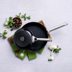 GreenPan Padova Koekenpannenset 20 + 28 Cm Reserve Black -Greenpan 1924077