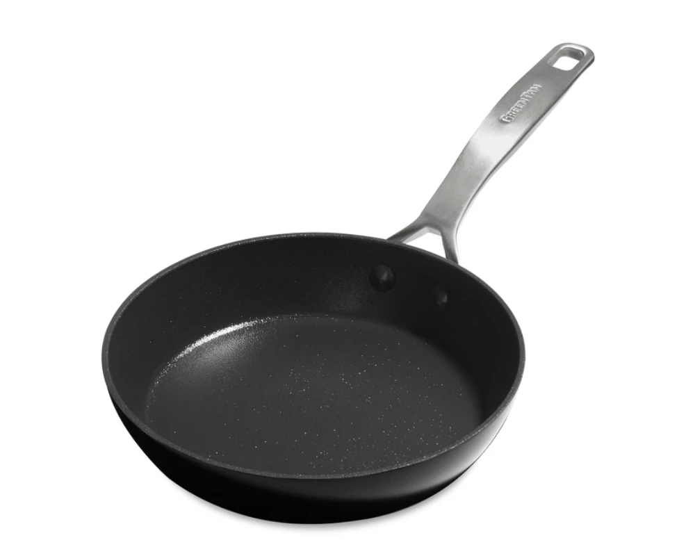 GreenPan Koekenpan Copenhagen - Zwart - ø 20 Cm - Keramische Anti-aanbaklaag 4 GreenPan Koekenpan Copenhagen - Zwart - ø 20 Cm - Keramische Anti-aanbaklaag - Afbeelding 2
