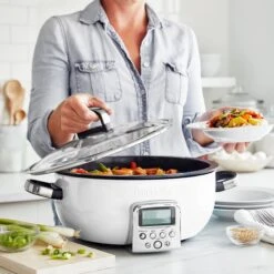 GreenPan Omnicooker - 5.7 Liter - Cream - Keramische Anti-baklaag 14 GreenPan Omnicooker - 5.7 Liter - Cream - Keramische Anti-baklaag -Greenpan CC005288 001 CC005289 001 image6 feature4 5ad9ff2d d6c9 4d64 8362 22458c5ae4f7