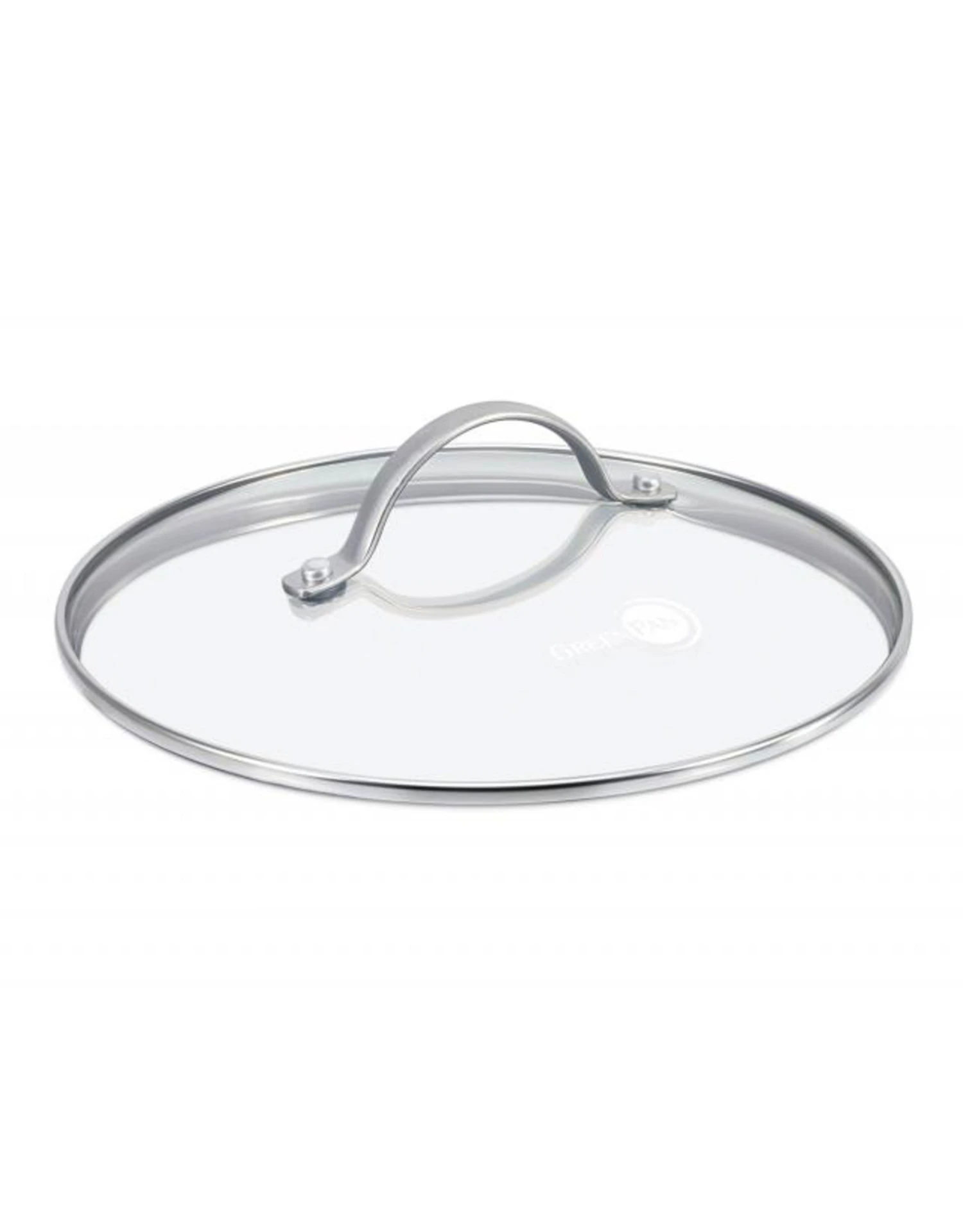 Greenpan Universeel Glazen Deksel 20cm Met RVS Handgreep 3 Greenpan Universeel Glazen Deksel 20cm Met RVS Handgreep